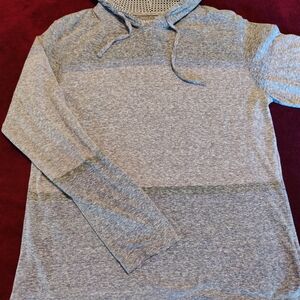 Gray Long Sleeve Men's Shirt